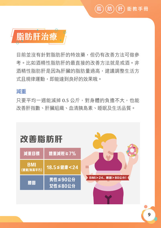 脂肪肝 衛教手冊圖片